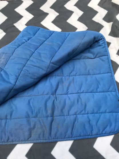Lemieux blue padded saddle cloth full size FREE POSTAGE
