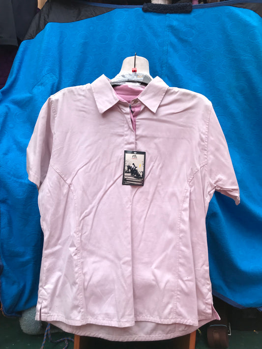 New harry hall pink shirt size xl FREE POSTAGE