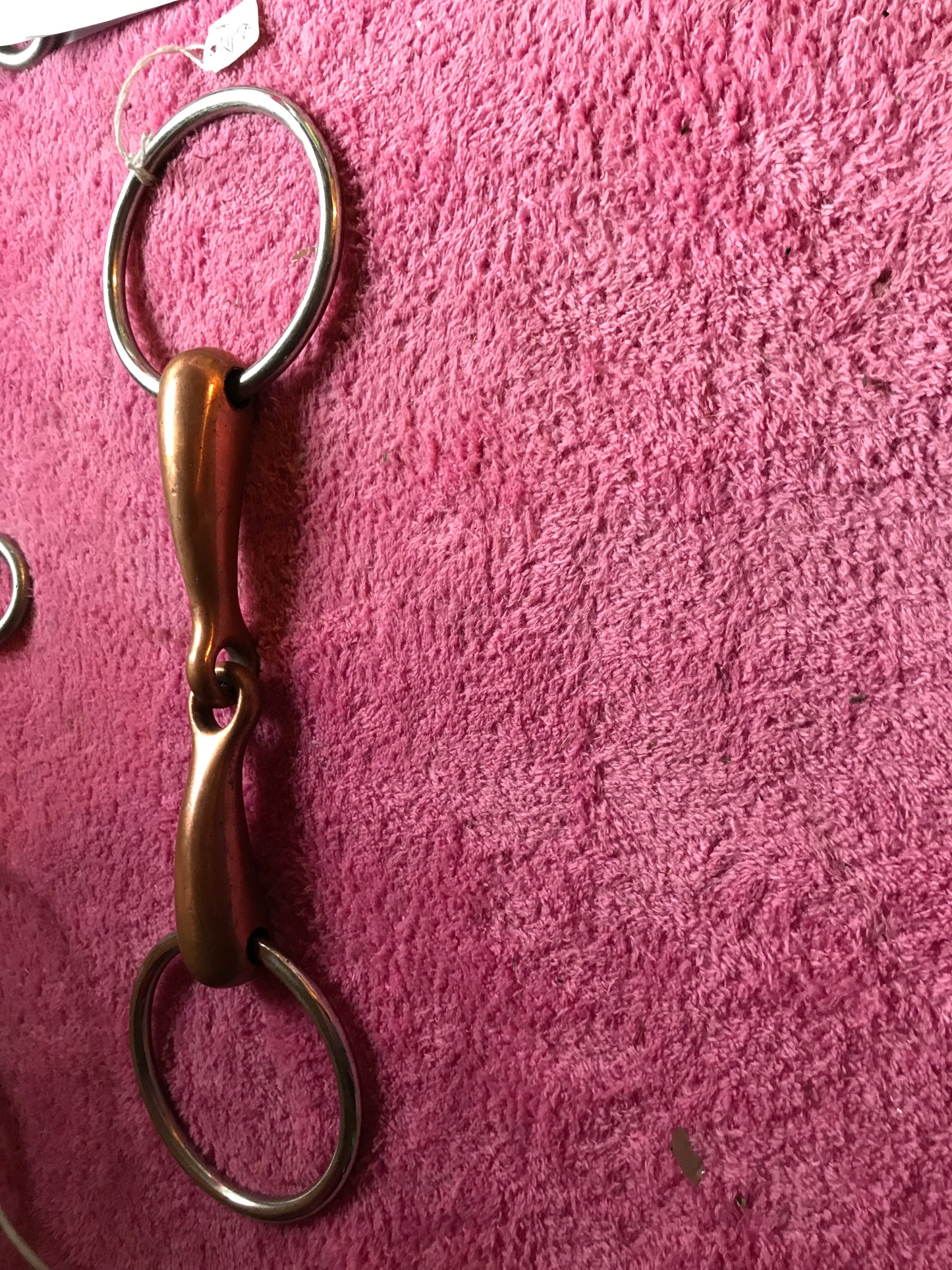 5” copper loose ring snaffle