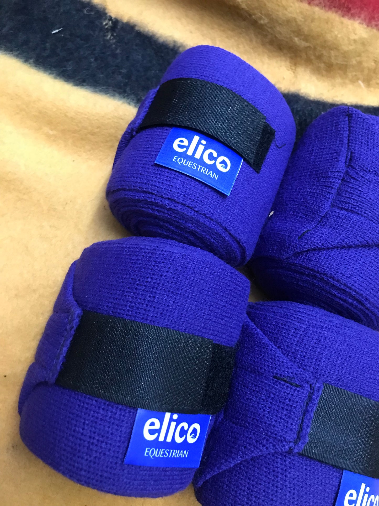 New elico purple cotton stretch bandages FREE POSTAGE🟢