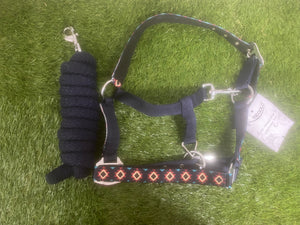 New rhinegold Aztec head collar and lead set FREE POSTAGE🟢