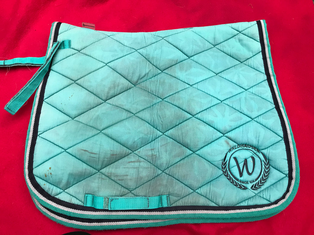 Waldhausen blue saddle cloth cob/full size FREE POSTAGE