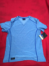 New Iridion dry silk T-shirt light blue MEDIUM size FREE POSTAGE
