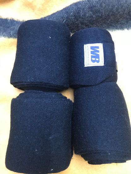 Black weatherbeeta set of 4 bandages with strong velcro FREE POSTAGE ✅