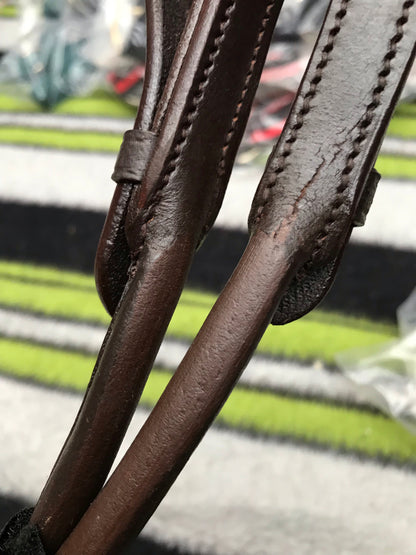 elico brown leather pelham roundings FREE POSTAGE