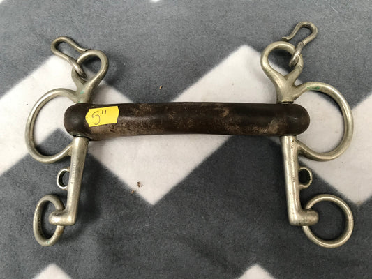 Pelham straight bar 5”