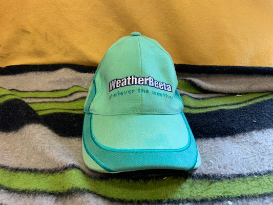 Green weatherbeeta cap one size FREE DELIVERY