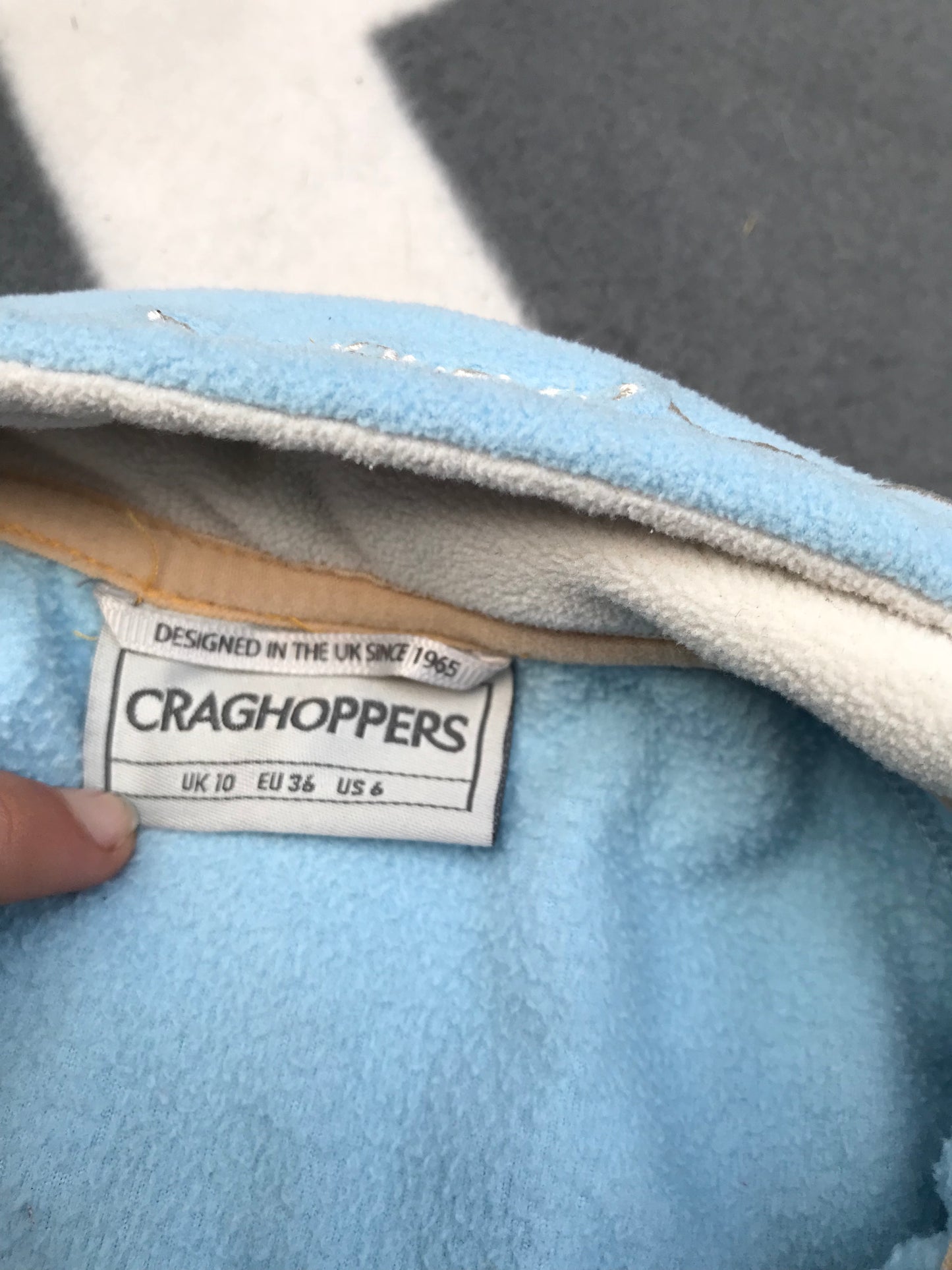 Craghopper baby blue fleece size 10 FREE POSTAGE