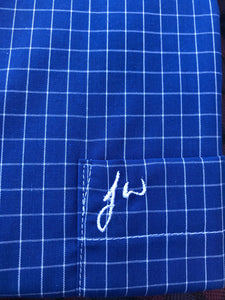 New John Whitaker shirt blue size M FREE POSTAGE