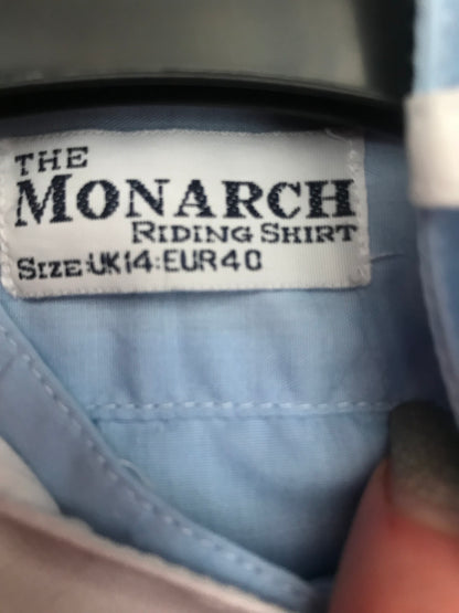 Monarch riding shirt size 14 FREE POSTAGE
