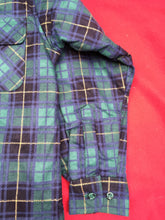 Boys green checked thick quilted shirt long sleeve FREE POSTAGE 🟢