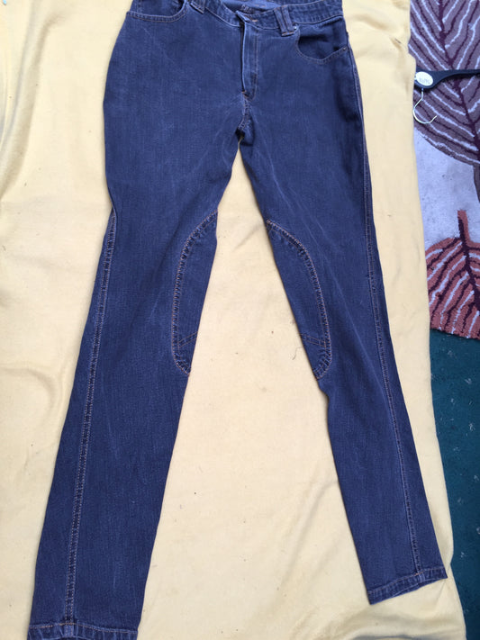 Dublin denim jodhpurs size: 24 size 6 (FREE POSTAGE)