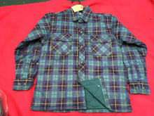 Boys green checked thick quilted shirt long sleeve FREE POSTAGE 🟢