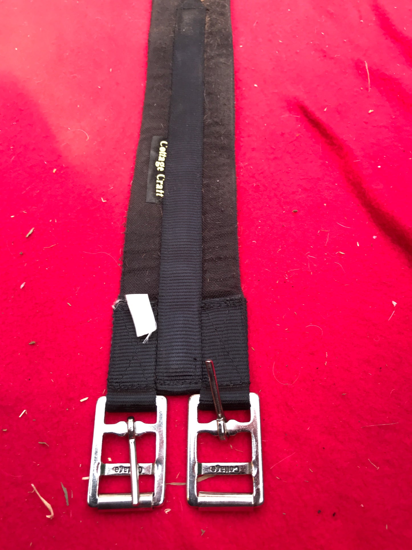 Black cottage Craft material girth size 49” FREE POSTAGE