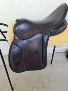 18" Lorimer brown GP saddle Wide fit FREE POSTAGE 🔵